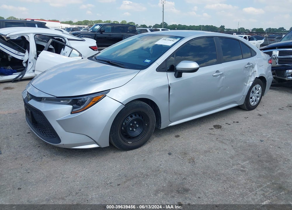 2022 TOYOTA COROLLA L VIN: 5YFDPMAE2NP332971