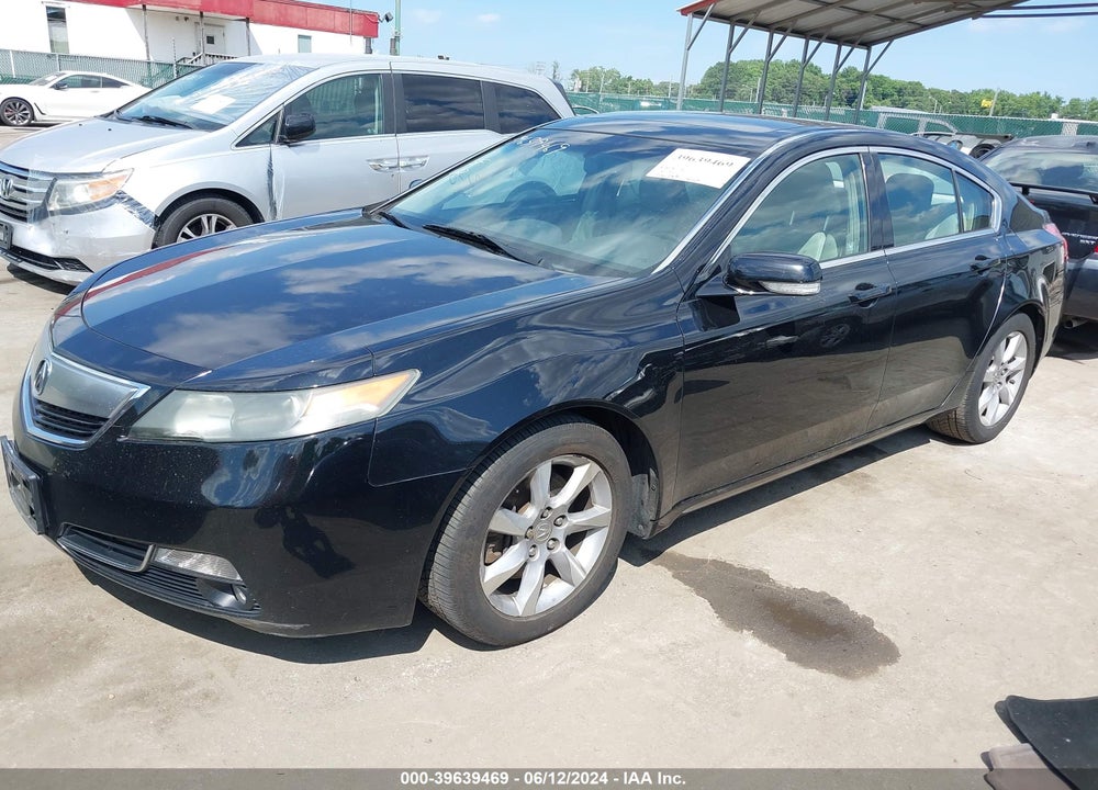 2012 ACURA TL 3.5 VIN: 19UUA8F52CA002221