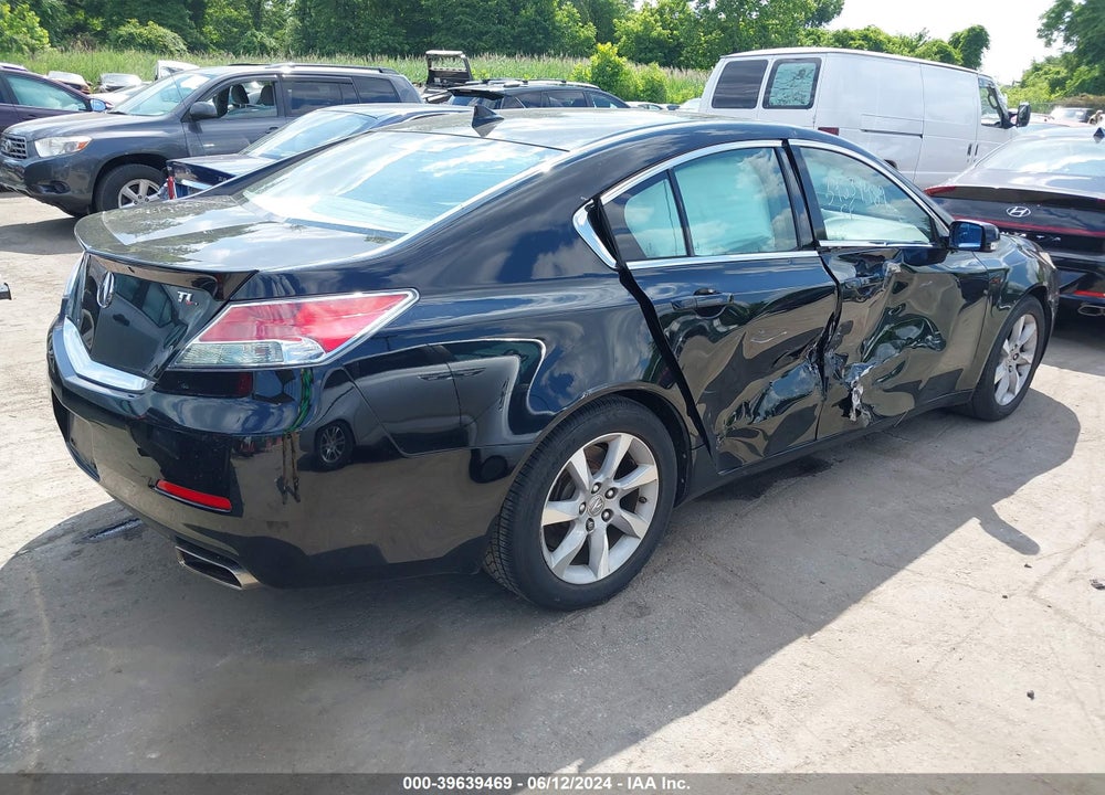 2012 ACURA TL 3.5 VIN: 19UUA8F52CA002221