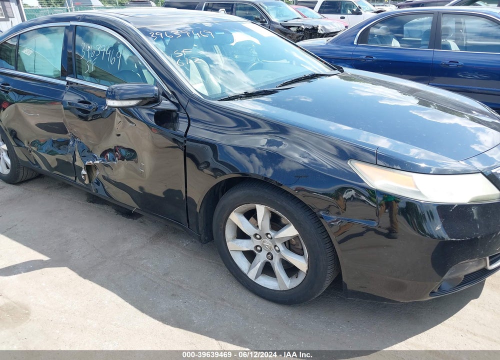 2012 ACURA TL 3.5 VIN: 19UUA8F52CA002221