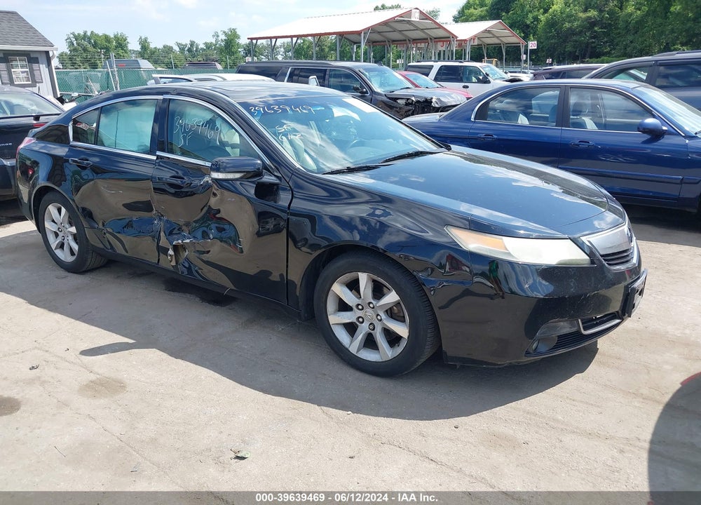 2012 ACURA TL 3.5 VIN: 19UUA8F52CA002221
