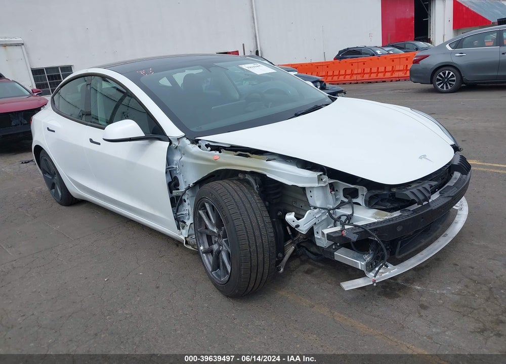 2022 TESLA MODEL 3 LONG RANGE DUAL MOTOR ALL-WHEEL DRIVE VIN: 5YJ3E1EB3NF276972