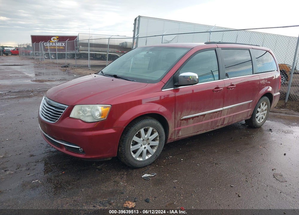 2011 CHRYSLER TOWN & COUNTRY TOURING-L VIN: 2A4RR8DG7BR704038