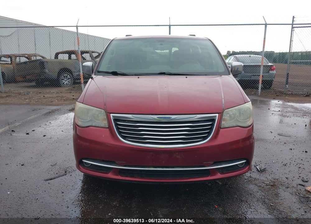 2011 CHRYSLER TOWN & COUNTRY TOURING-L VIN: 2A4RR8DG7BR704038