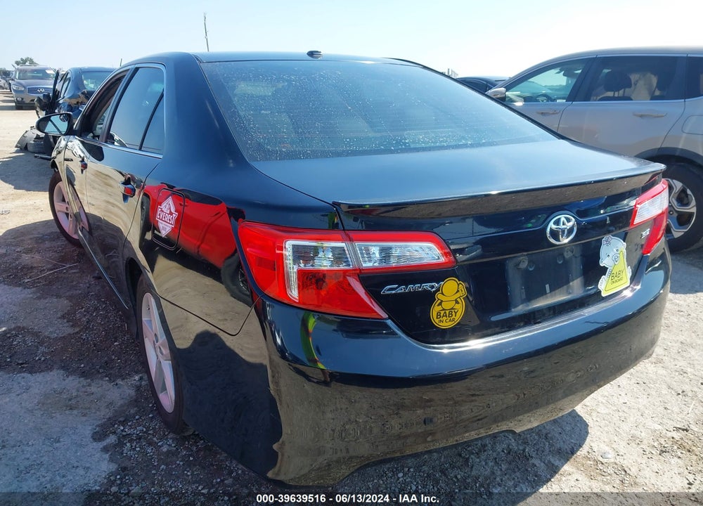 2012 TOYOTA CAMRY SE VIN: 4T1BF1FK2CU042796