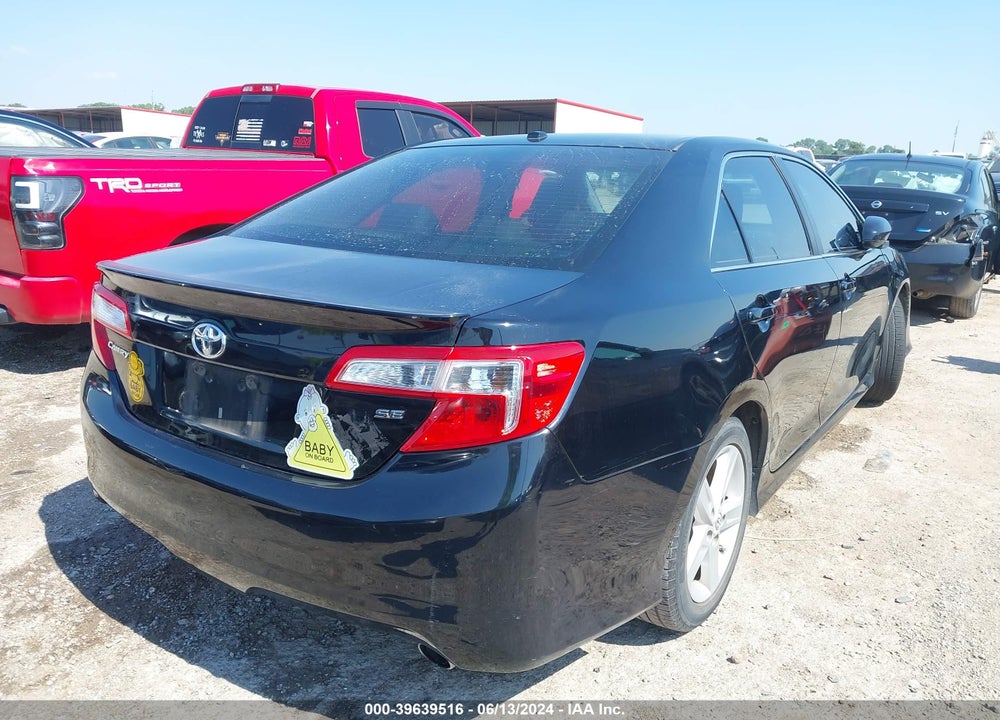 2012 TOYOTA CAMRY SE VIN: 4T1BF1FK2CU042796