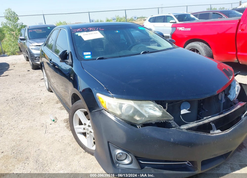 2012 TOYOTA CAMRY SE VIN: 4T1BF1FK2CU042796