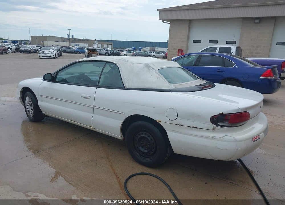1997 CHRYSLER SEBRING JX VIN: 3C3EL45X4VT579700