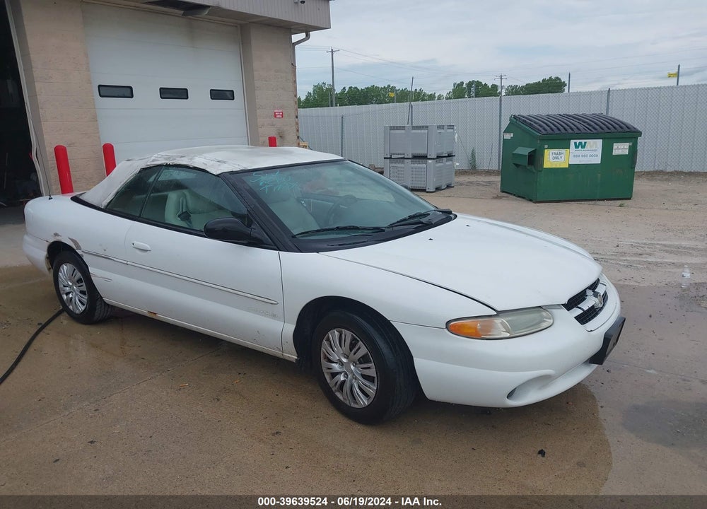 1997 CHRYSLER SEBRING JX VIN: 3C3EL45X4VT579700