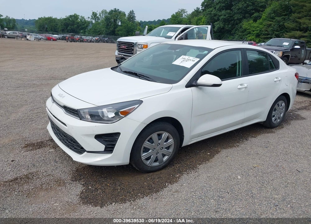 2022 KIA RIO LX VIN: 3KPA24ADXNE501497
