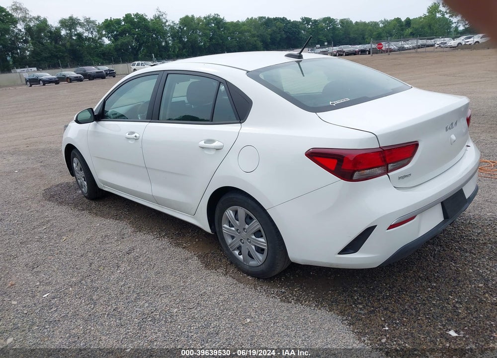 2022 KIA RIO LX VIN: 3KPA24ADXNE501497
