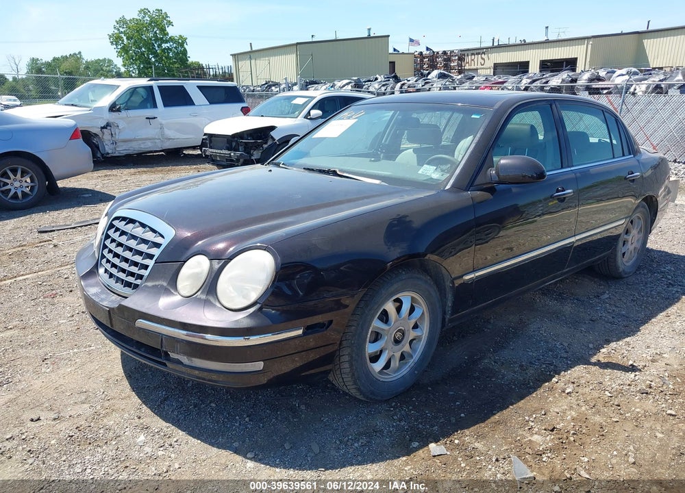 2004 KIA AMANTI VIN: KNALD124545046856
