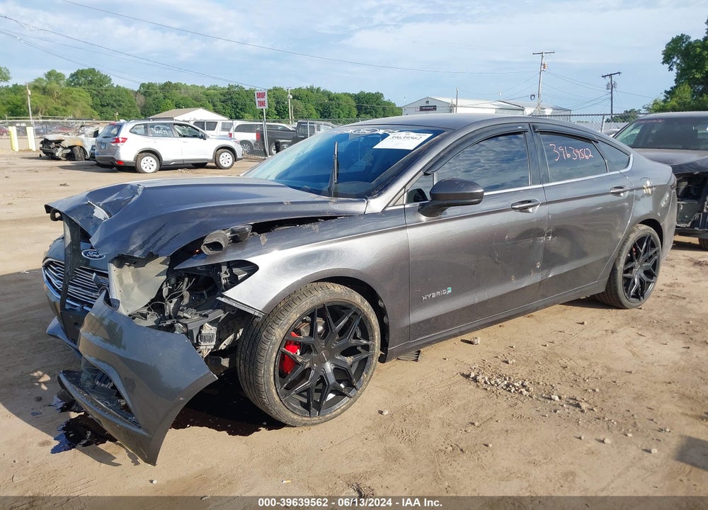 2018 FORD FUSION HYBRID S VIN: 3FA6P0UU2JR278389