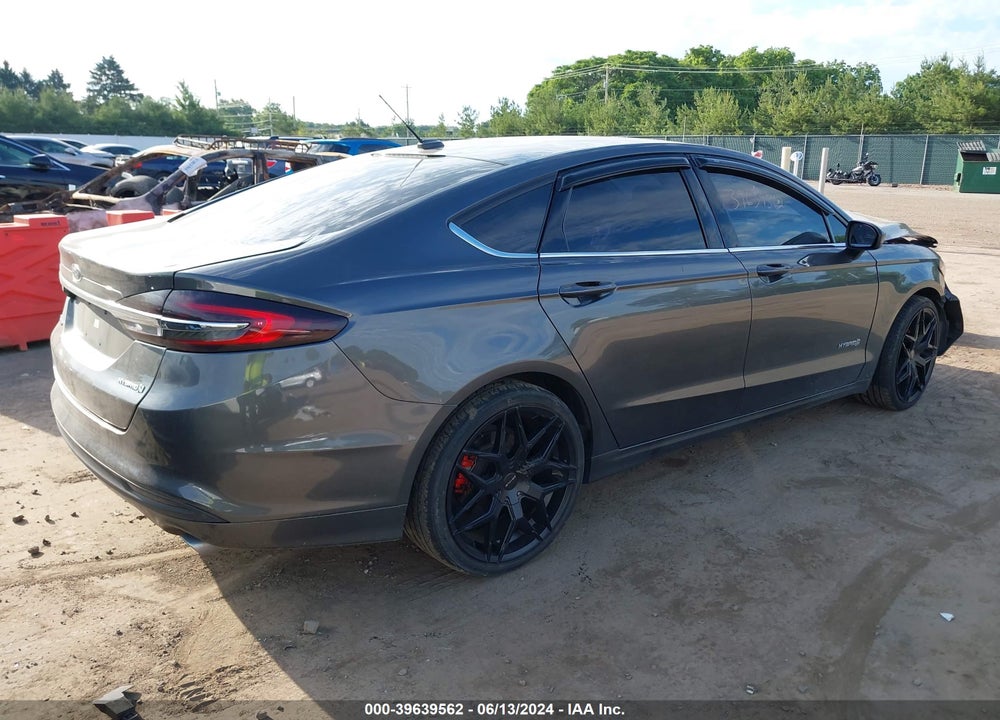 2018 FORD FUSION HYBRID S VIN: 3FA6P0UU2JR278389