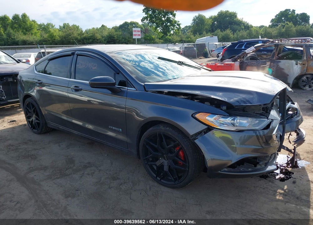 2018 FORD FUSION HYBRID S VIN: 3FA6P0UU2JR278389