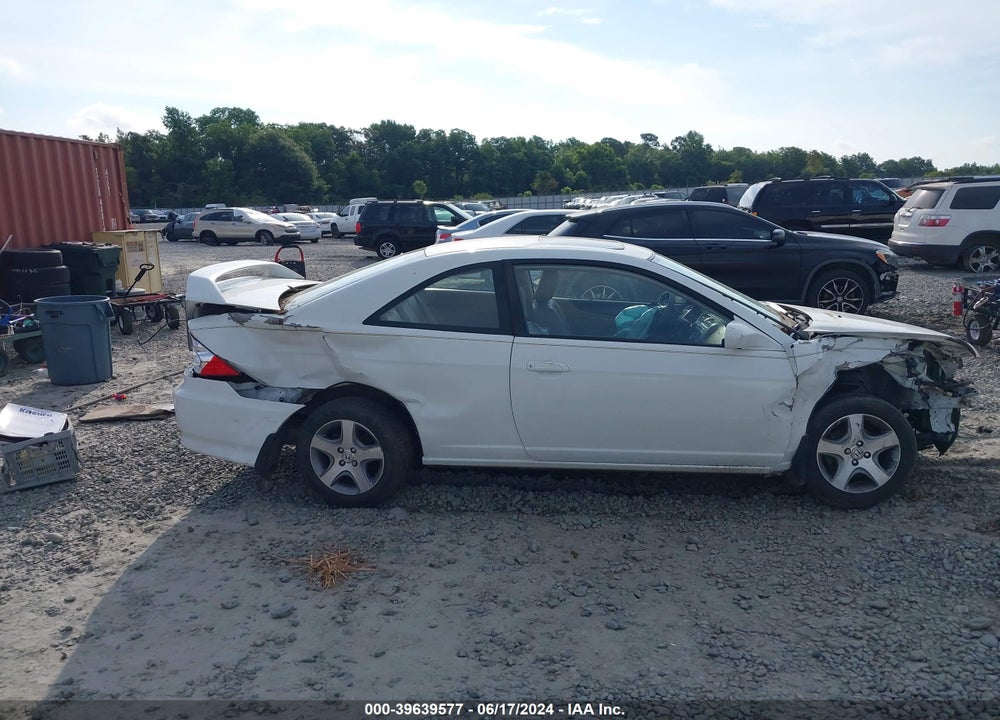 2004 HONDA CIVIC EX VIN: 1HGEM22924L039244