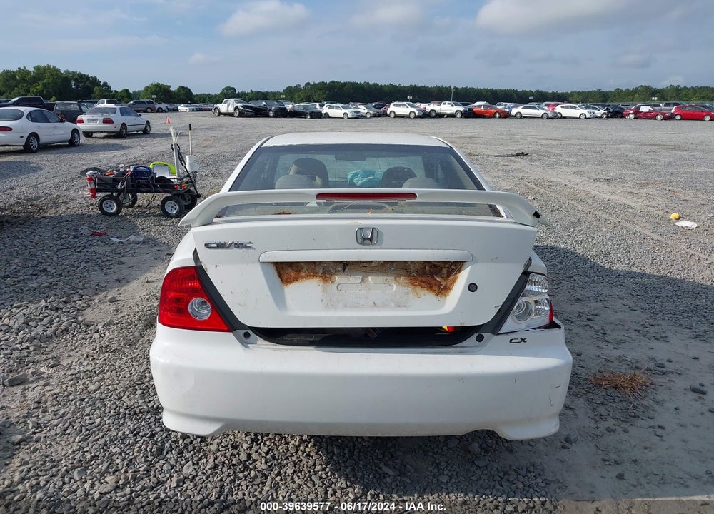2004 HONDA CIVIC EX VIN: 1HGEM22924L039244