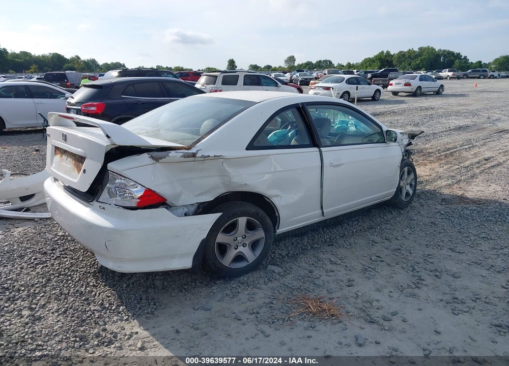 2004 HONDA CIVIC EX VIN: 1HGEM22924L039244