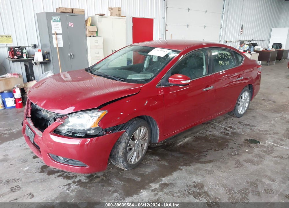 2013 NISSAN SENTRA SL VIN: 3N1AB7AP5DL607896