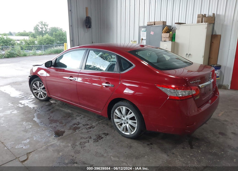 2013 NISSAN SENTRA SL VIN: 3N1AB7AP5DL607896