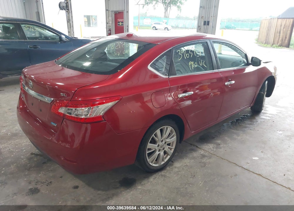 2013 NISSAN SENTRA SL VIN: 3N1AB7AP5DL607896