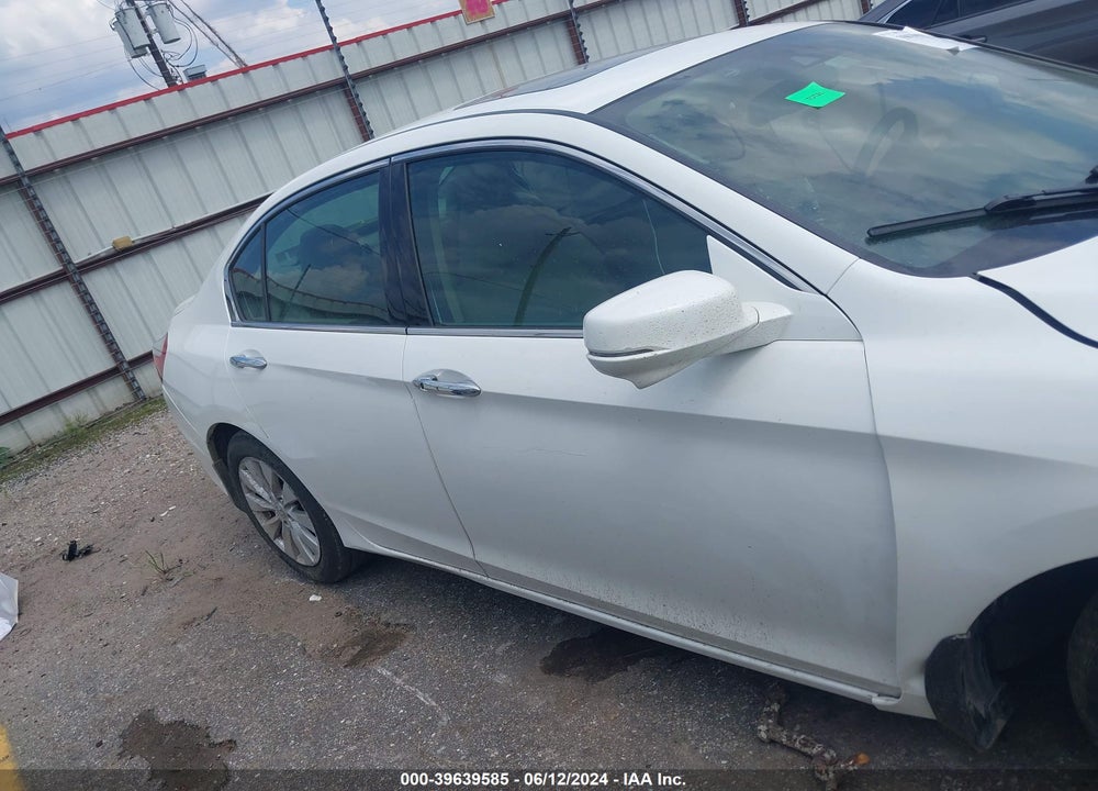 2014 HONDA ACCORD EX-L V-6 VIN: 1HGCR3F86EA008852