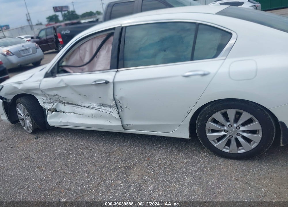 2014 HONDA ACCORD EX-L V-6 VIN: 1HGCR3F86EA008852