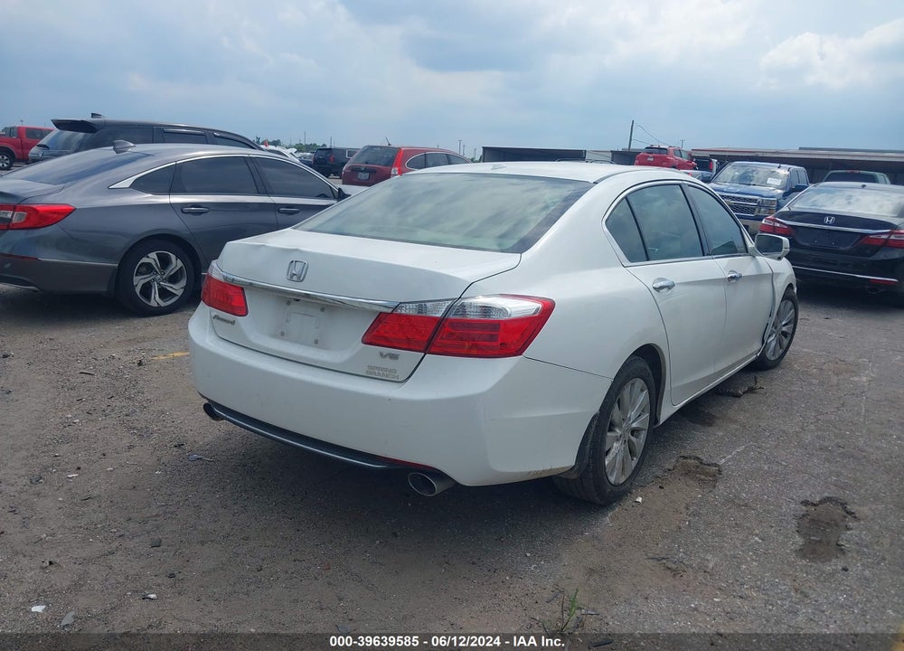 2014 HONDA ACCORD EX-L V-6 VIN: 1HGCR3F86EA008852