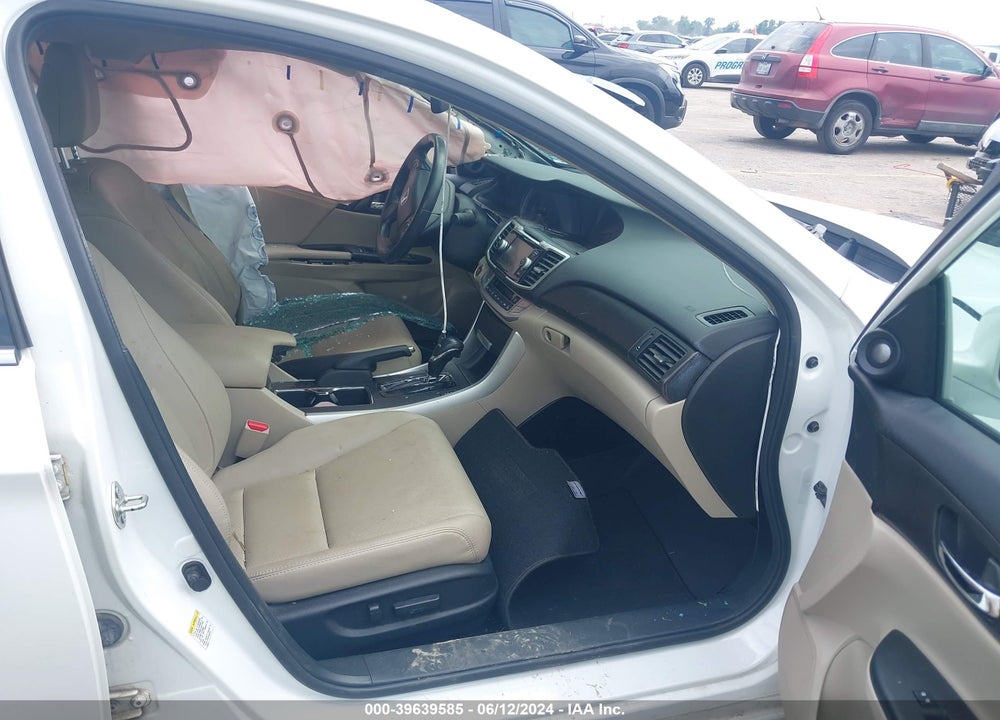 2014 HONDA ACCORD EX-L V-6 VIN: 1HGCR3F86EA008852