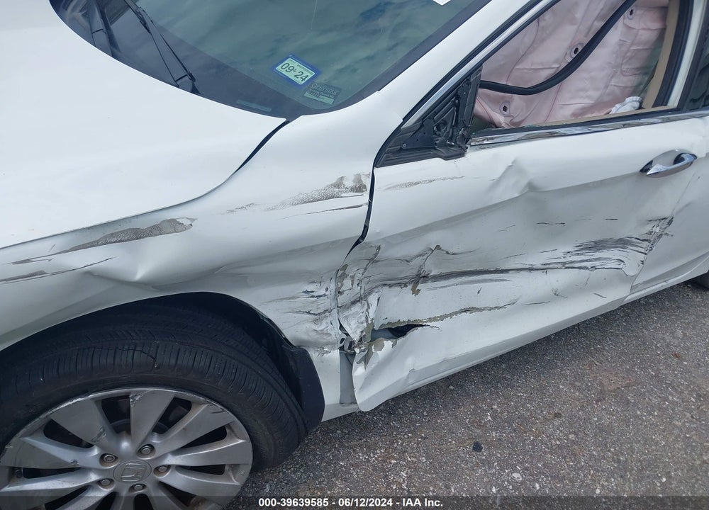 2014 HONDA ACCORD EX-L V-6 VIN: 1HGCR3F86EA008852