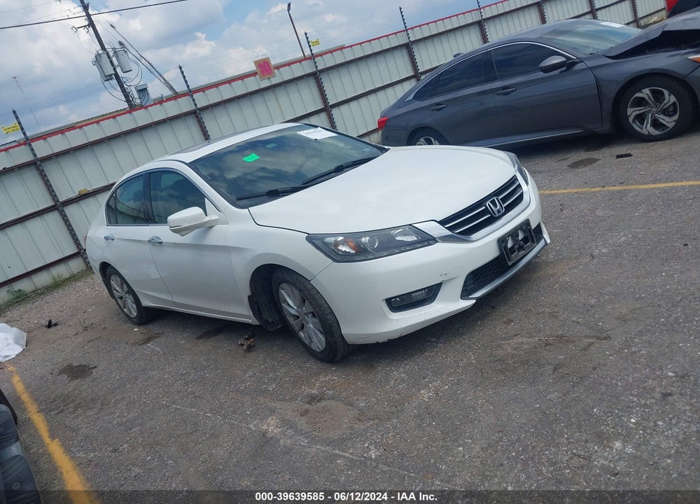 2014 HONDA ACCORD EX-L V-6 VIN: 1HGCR3F86EA008852