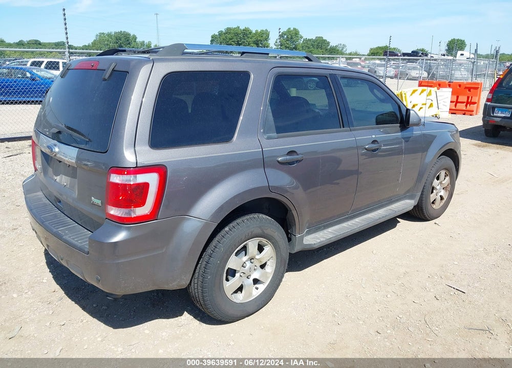 2012 FORD ESCAPE LIMITED VIN: 1FMCU9EGXCKB86890