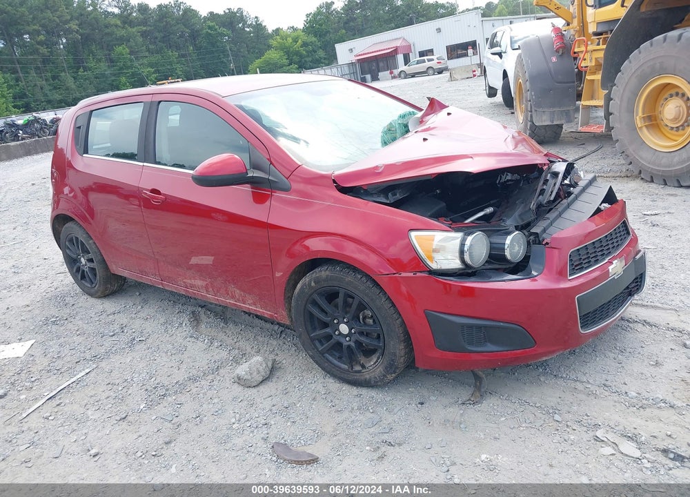 2013 CHEVROLET SONIC LT AUTO VIN: 1G1JC6SH0D4202989