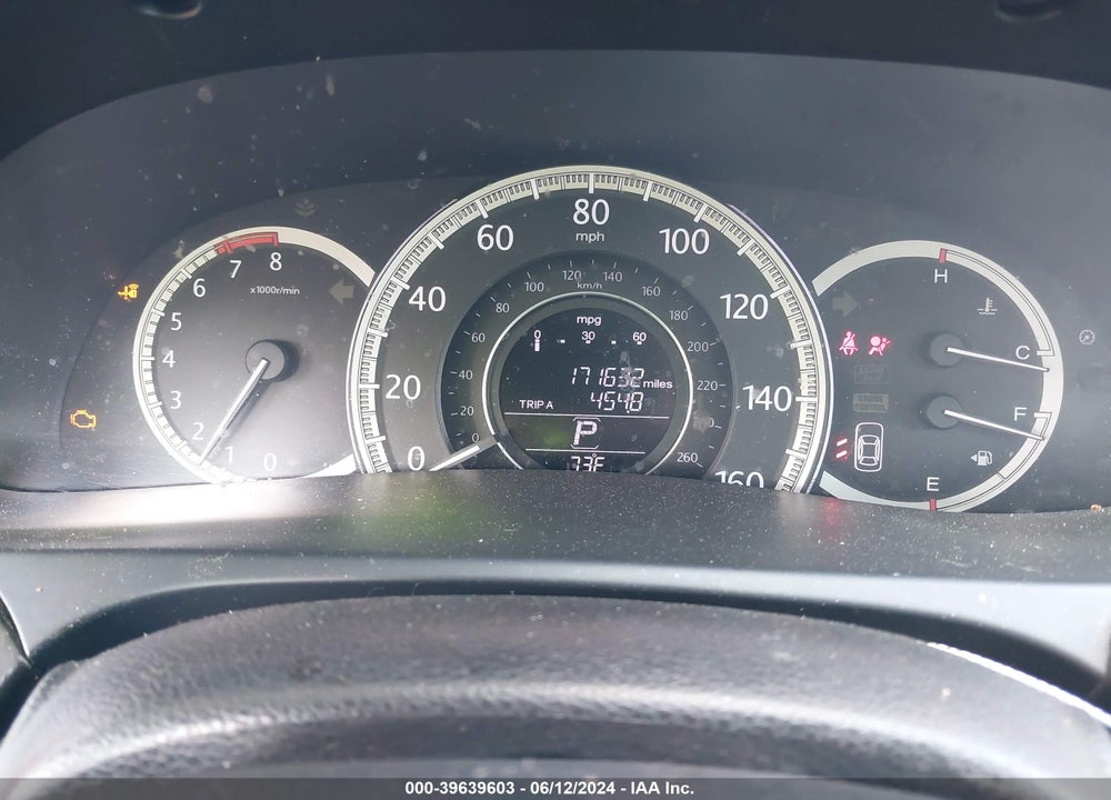 2013 HONDA ACCORD EX VIN: 1HGCR2F76DA051295