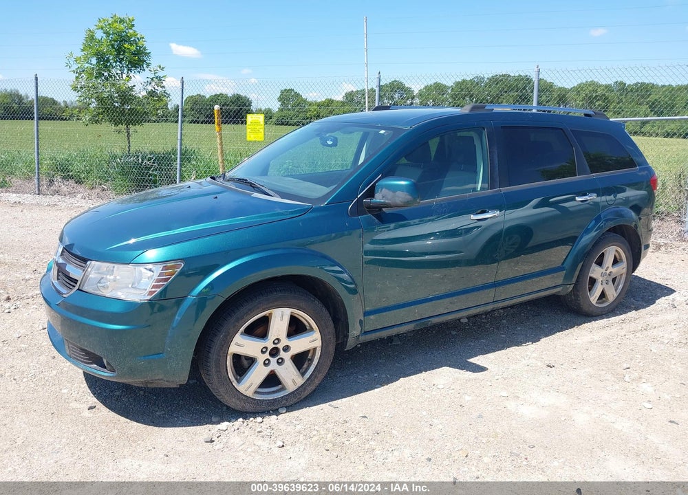 2009 DODGE JOURNEY R/T VIN: 3D4GH67V09T170406