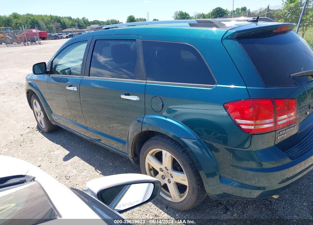 2009 DODGE JOURNEY R/T VIN: 3D4GH67V09T170406