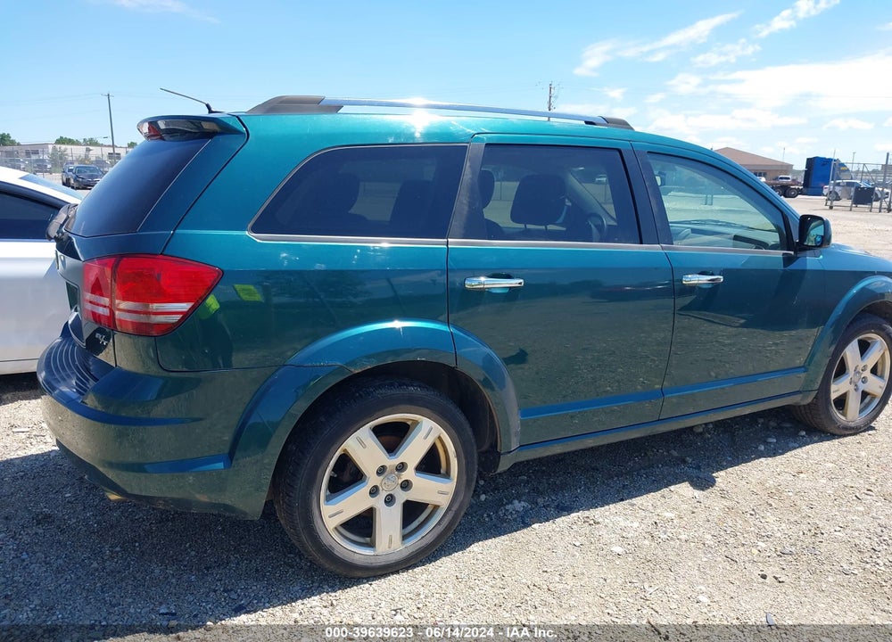 2009 DODGE JOURNEY R/T VIN: 3D4GH67V09T170406