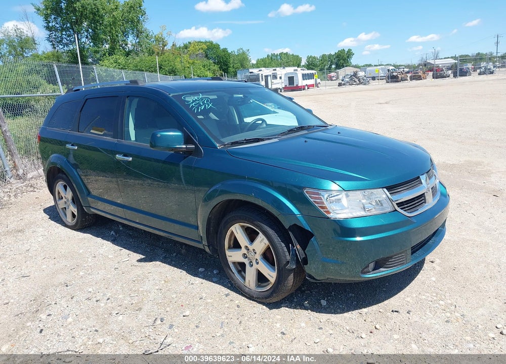 2009 DODGE JOURNEY R/T VIN: 3D4GH67V09T170406