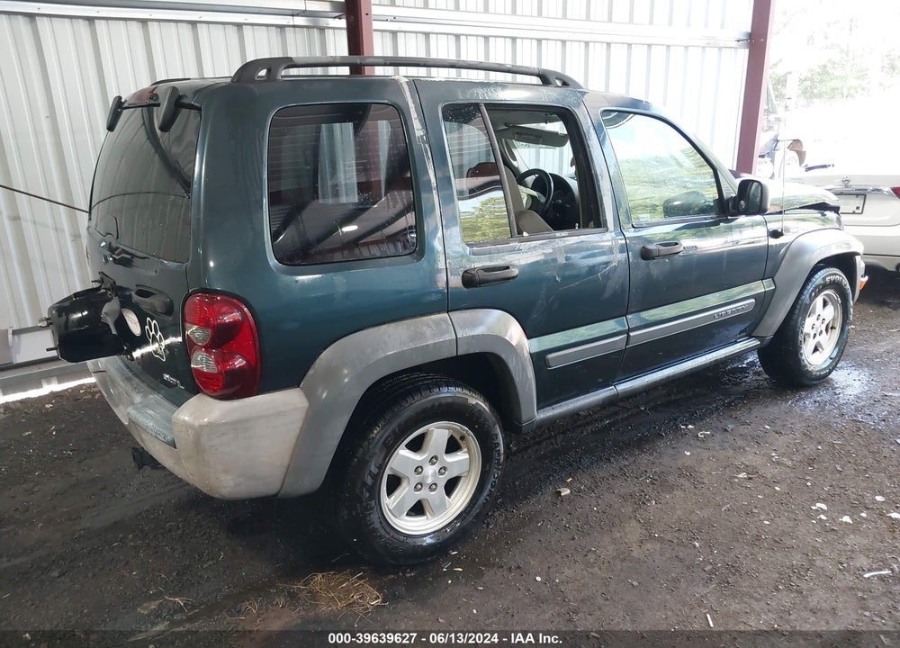 2005 JEEP LIBERTY SPORT VIN: 1J4GK48K55W560178