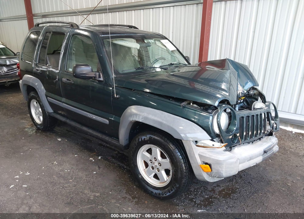 2005 JEEP LIBERTY SPORT VIN: 1J4GK48K55W560178