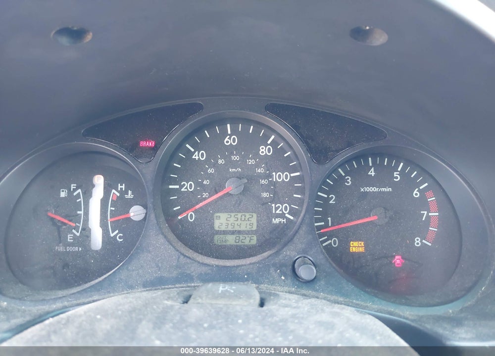 2003 SUBARU FORESTER XS VIN: JF1SG65643H736276