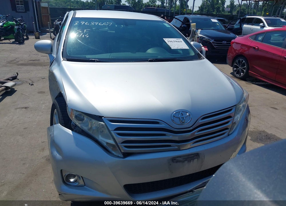 2012 TOYOTA VENZA LE VIN: 4T3ZA3BB5CU062367