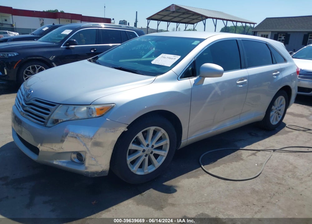 2012 TOYOTA VENZA LE VIN: 4T3ZA3BB5CU062367