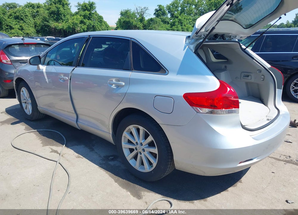 2012 TOYOTA VENZA LE VIN: 4T3ZA3BB5CU062367
