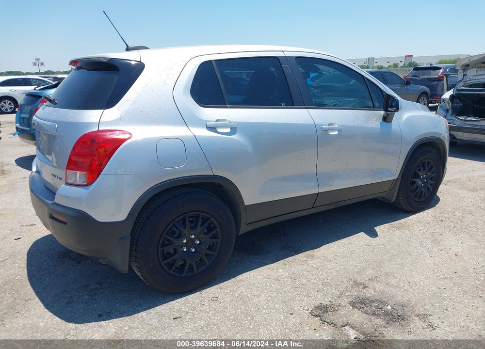 2015 CHEVROLET TRAX 1LS VIN: KL7CJKSB9FB217481