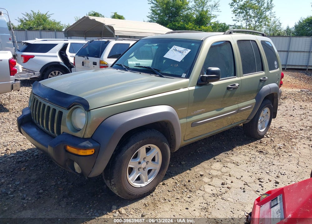 2004 JEEP LIBERTY SPORT VIN: 1J4GK48K54W120637