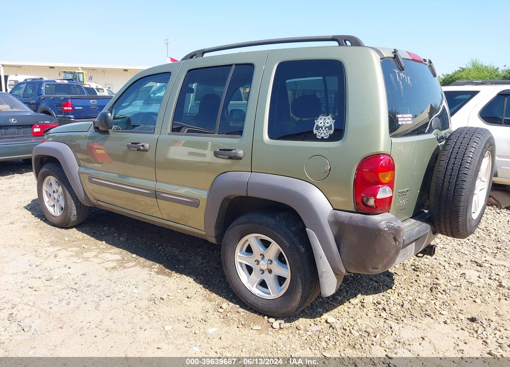 2004 JEEP LIBERTY SPORT VIN: 1J4GK48K54W120637