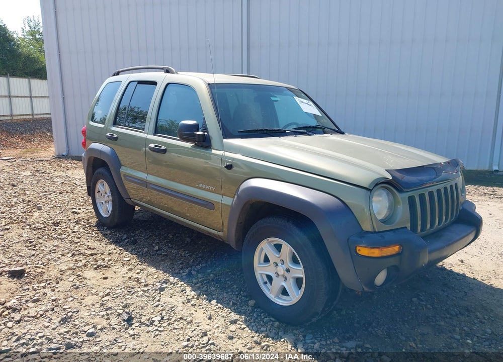 2004 JEEP LIBERTY SPORT VIN: 1J4GK48K54W120637