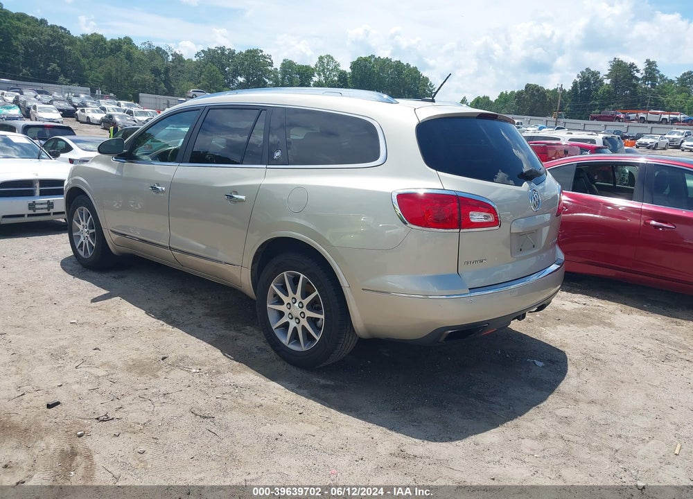 2013 BUICK ENCLAVE LEATHER VIN: 5GAKRCKD8DJ124647