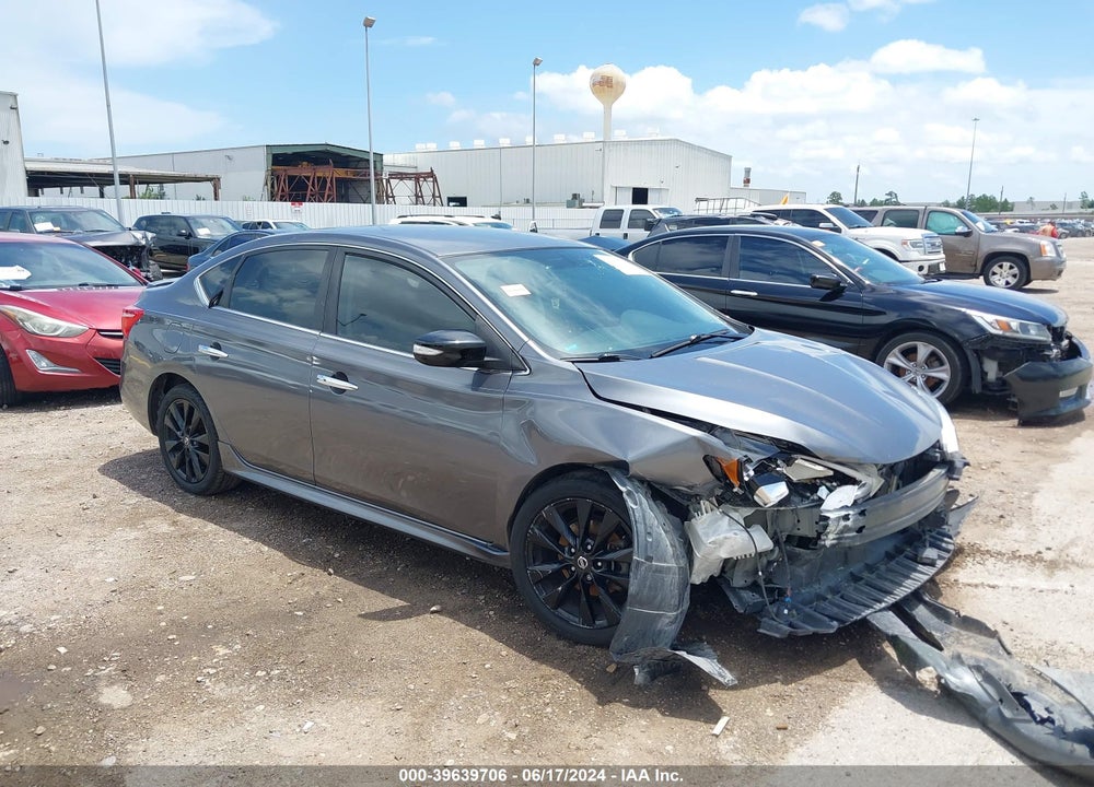 2018 NISSAN SENTRA SR VIN: 3N1AB7AP6JY320730